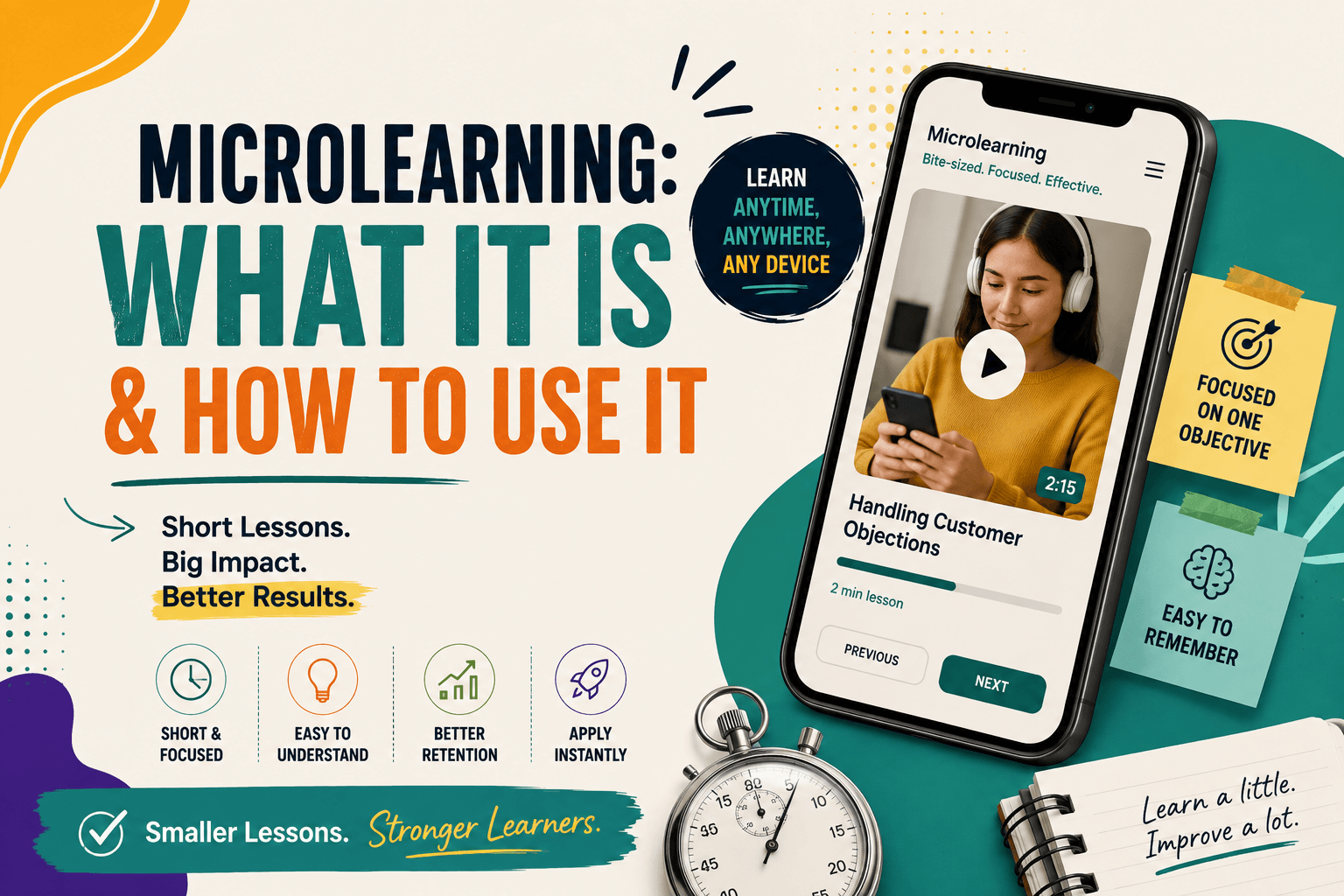 Microlearning: What It Is and How to Use It