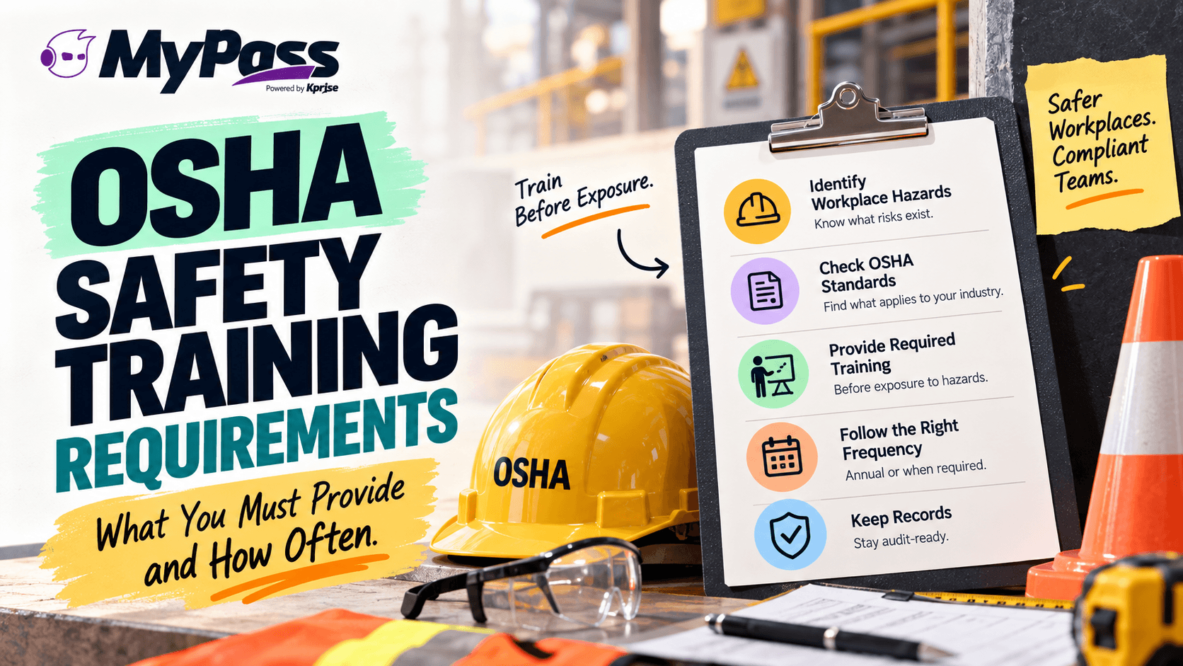 OSHA Safety Training Requirements: What You Must Provide and How Often